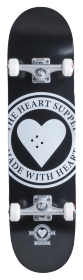 Скейтборд Heart Supply Logo Complete Skateboard (8&quot;, Badge Black)