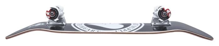 Скейтборд Heart Supply Logo Complete Skateboard (8", Badge Black)