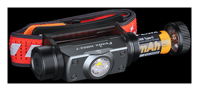 Ліхтар налобний Fenix HM62-T V2.0 чорний