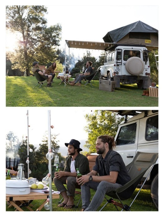 Крісло складане ультралегке Naturehike Stellaluna L02 CNK2350JJ018, помаранчевий