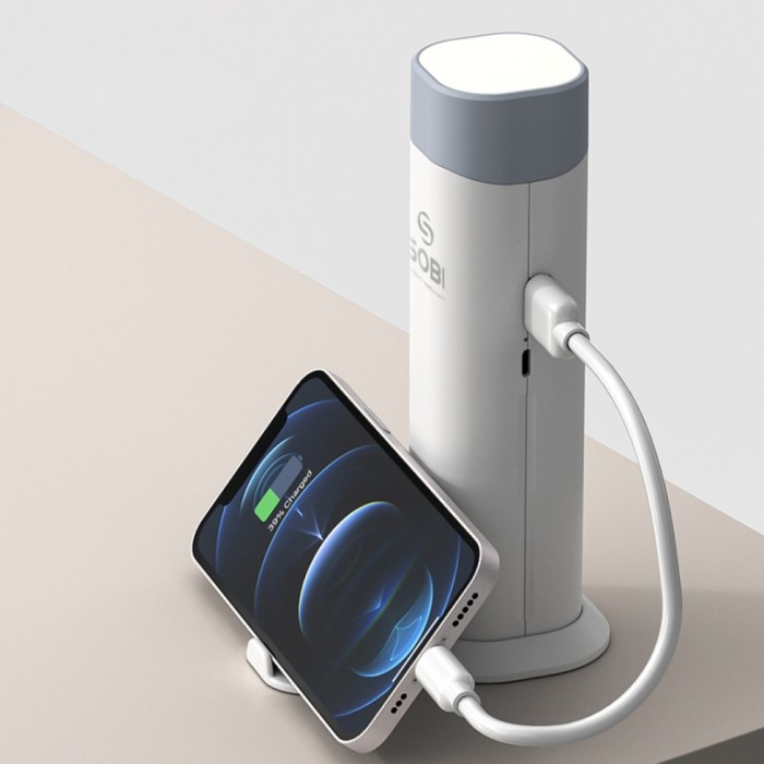 Power Bank Лампа Sobi D16 White 5000 mAh