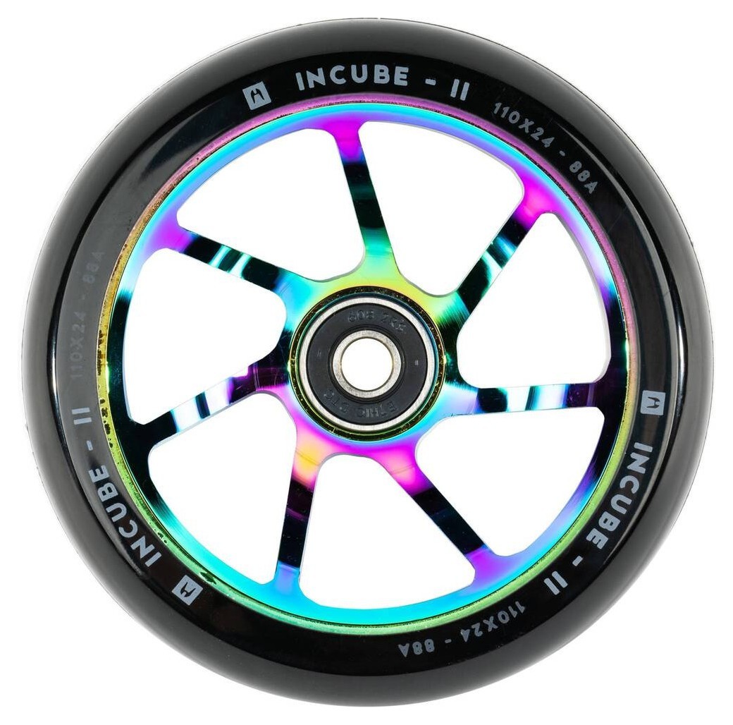 Колесо для трюкового самокату Ethic Incube V2 Pro 110мм x 24мм - Rainbow