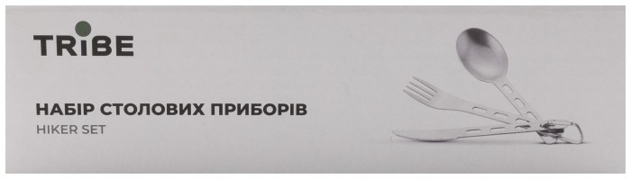 Набір столових приборів Tribe Hiker Set сталевий T-FC-0020-metal