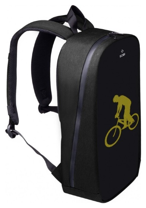 Рюкзак Sobi Pixel Max SB9703 Black із LED екраном