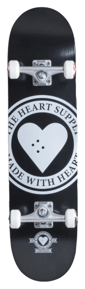 Heart Supply Скейтборд Logo Complete Skateboard (7,75", Badge)