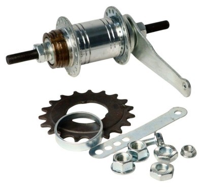 Втулка задня BH Сталь 36H 11G з QR OLD - 110 мм 10*170мм срiблястий VLT PJ-086