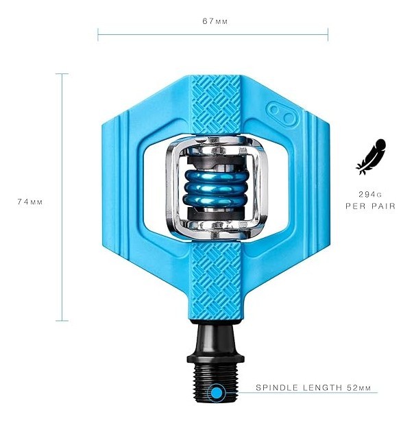 Педалі для велосипеда Crankbrothers CANDY 1 Blue (16171)