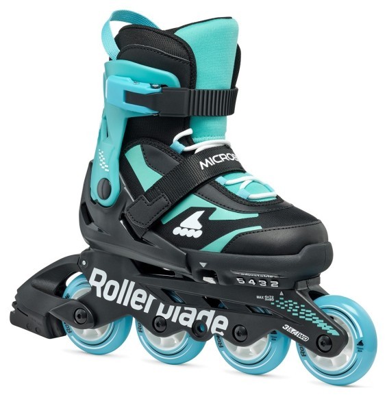 Ролики Rollerblade Microblade black-light blue