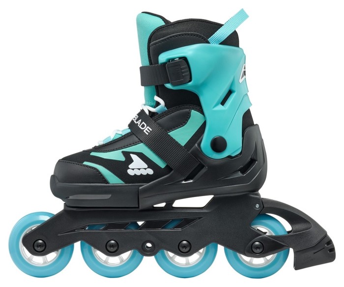 Ролики Rollerblade Microblade black-light blue