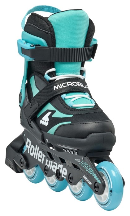 Ролики Rollerblade Microblade black-light blue