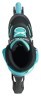 Ролики Rollerblade Microblade black-light blue Фото - 5