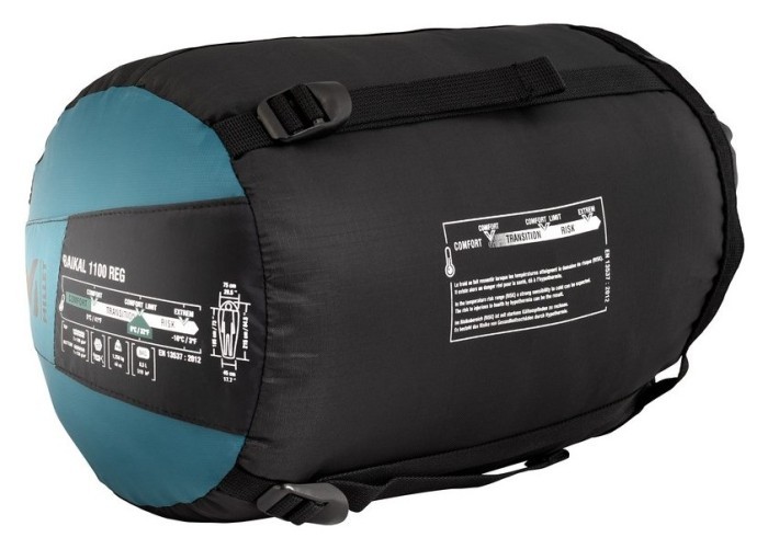 Мішок спальний Millet BAIKAL 1100 REG R 215 см Orion blue (MIC1071)