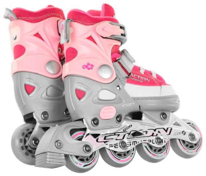 Роликові ковзани Action ANNY/Pink/29-32
