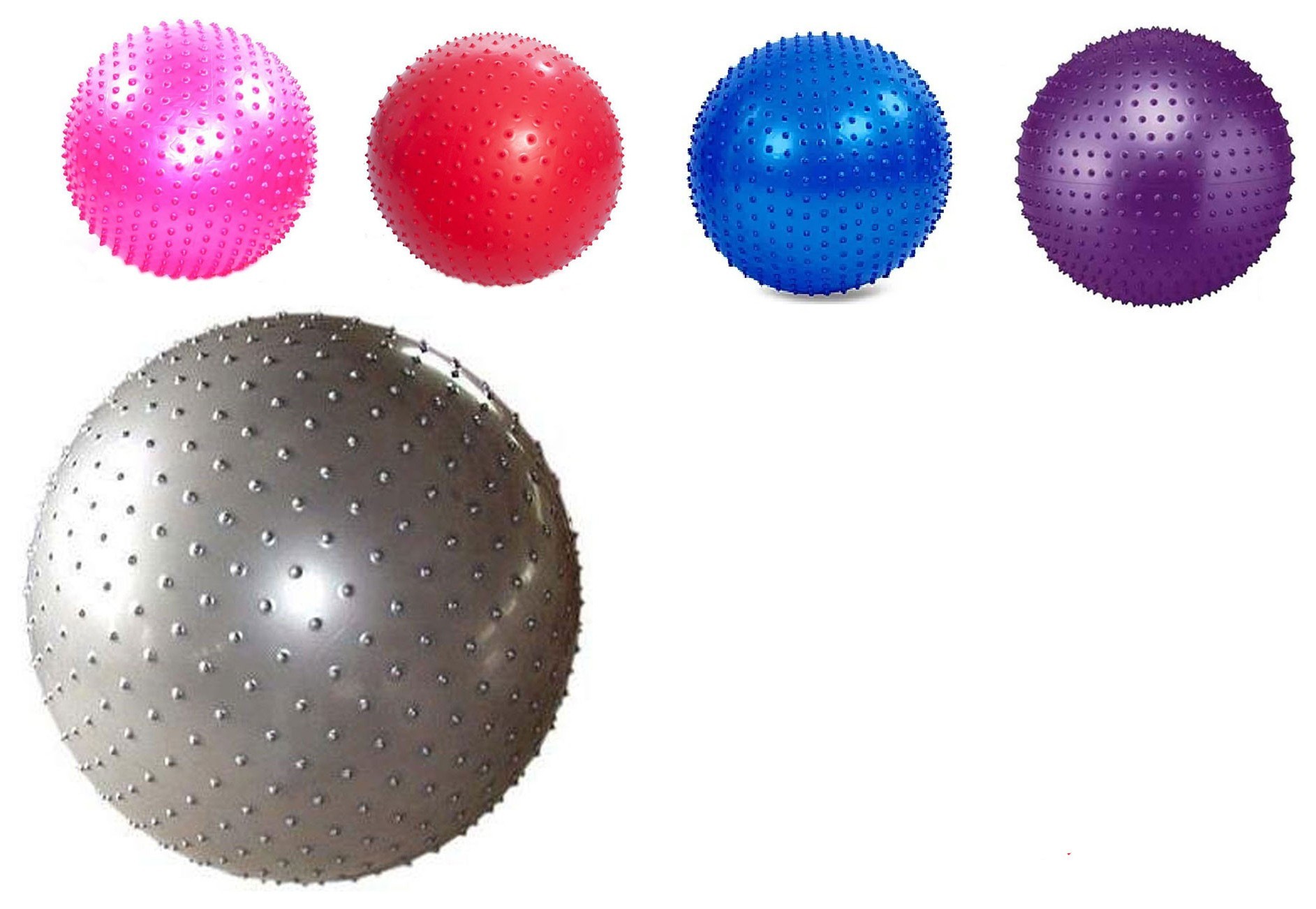 Фітбол (з пухирцями) 65см Bavar Sport