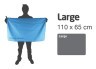 Рушник Lifeventure Micro Fibre Comfort blue Giant Фото - 3