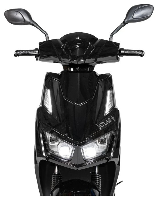 Електроскутер ATLAS Tiger Box Plus 2000W Black