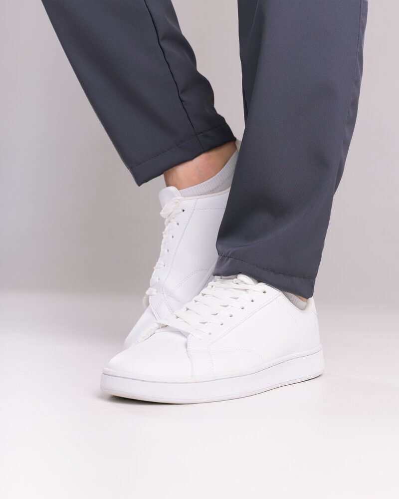 Однотонні базові чоловічі штани весна літо темно-сірі Pobedov Aero