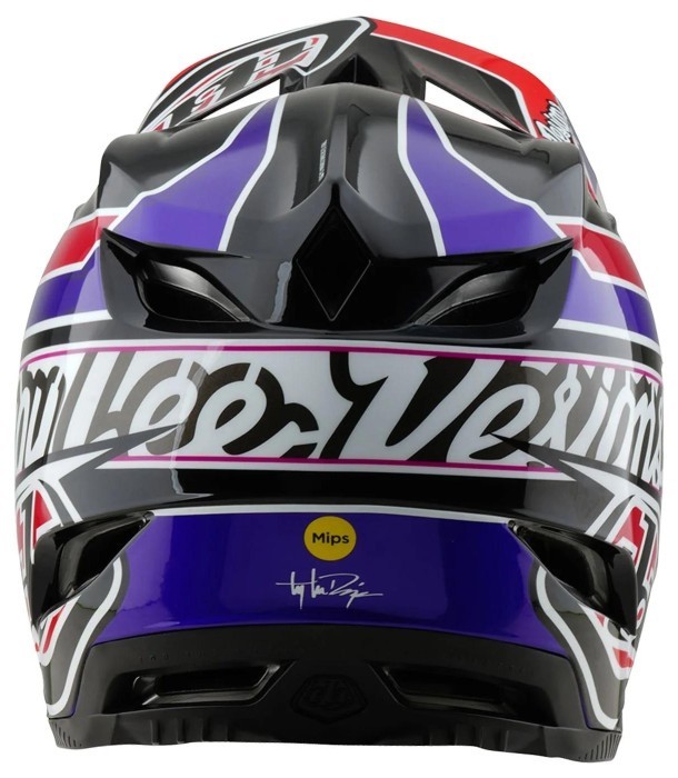 Вело шолом TLD D4 POLYACRYLITE HELMET; LINEAR [BLACK] M