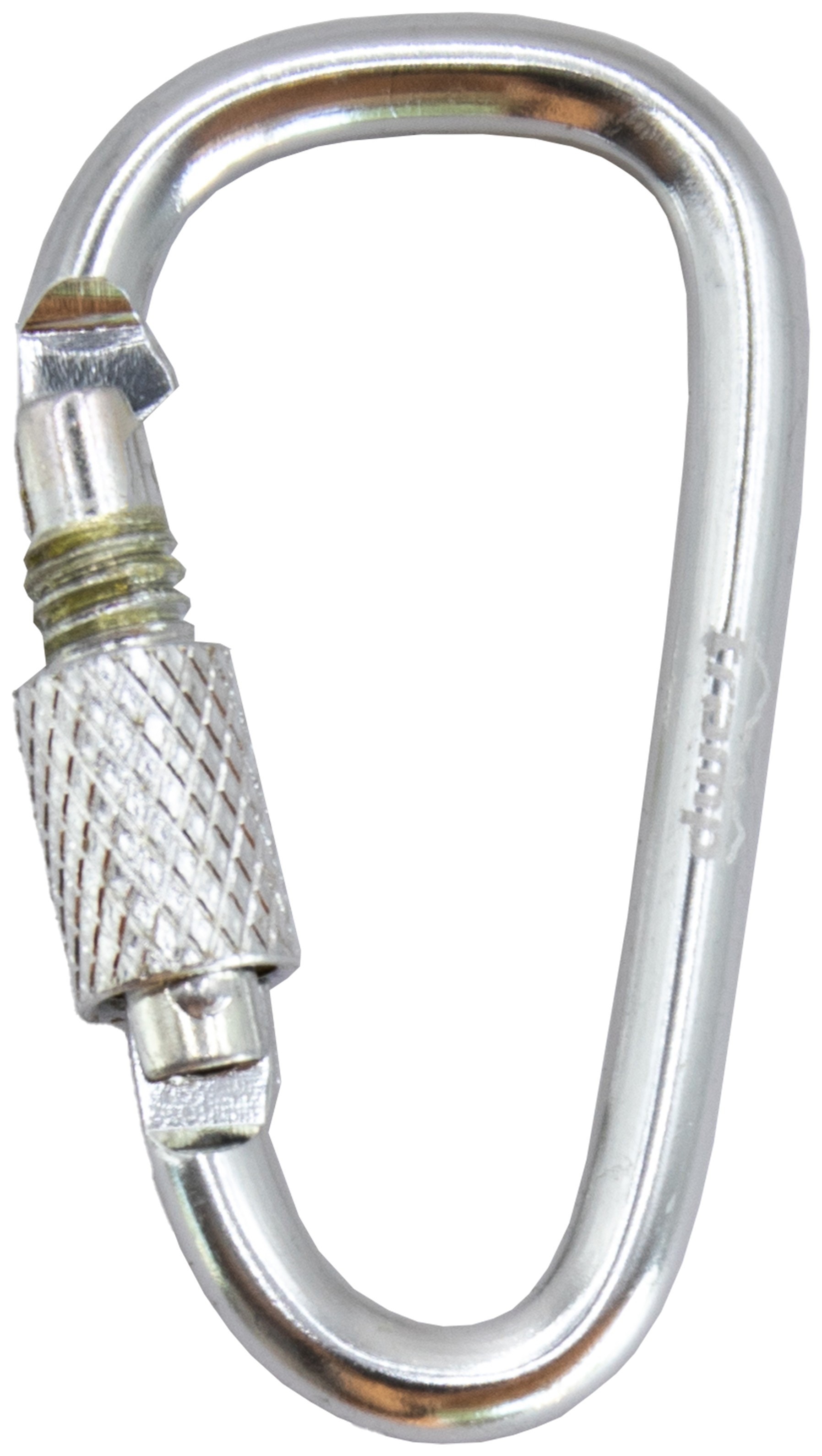 Набір карабінів алюмінієвих сувенірних Трамп 10 шт 5 см з муфтою silver UTRA-299