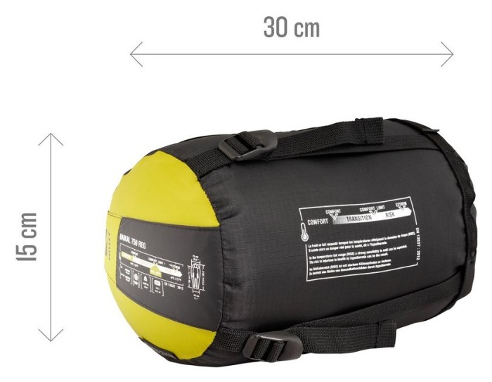 Мішок спальний Millet BAIKAL 750 REG R 210 см Wild lime (MIC1039)