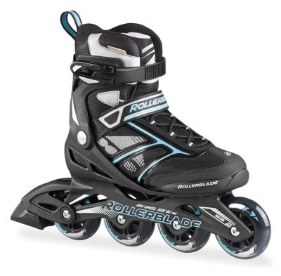 Роликові коньки для дорослих Rollerblade ZETRABLADE W 36.5 (6US) 230мм Black/light blue (07503300 821)