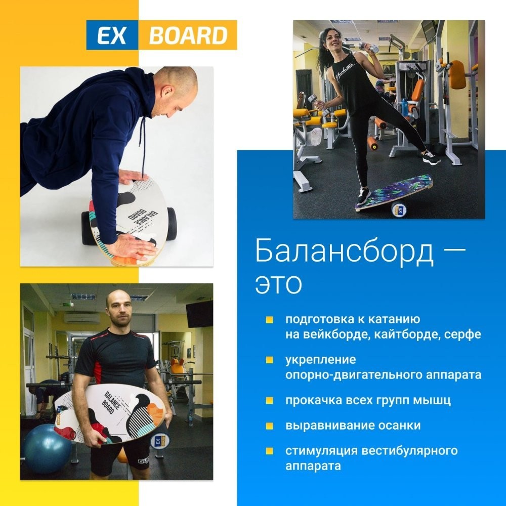 Балансборд Green EX32 Ex-board