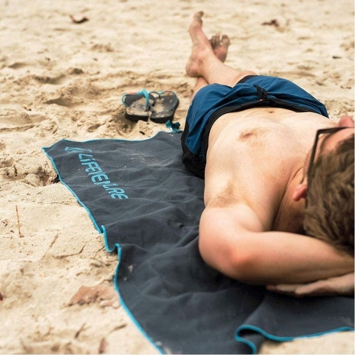 Рушник Lifeventure Recycled Soft Fibre Trek grey L