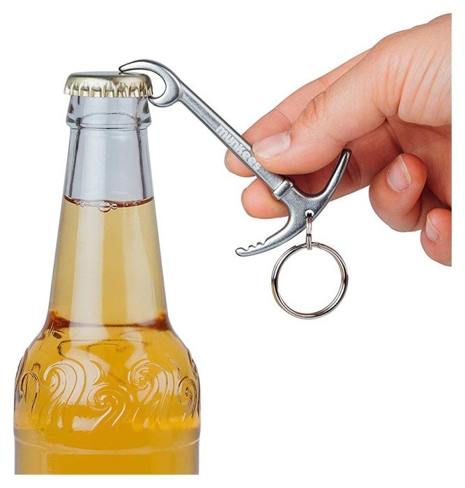 Munkees 3406 брелок-відкривачка Ice Pick grey