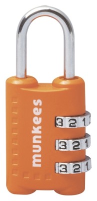 Munkees 3604 брелок-замок Combi Lock 1 orange