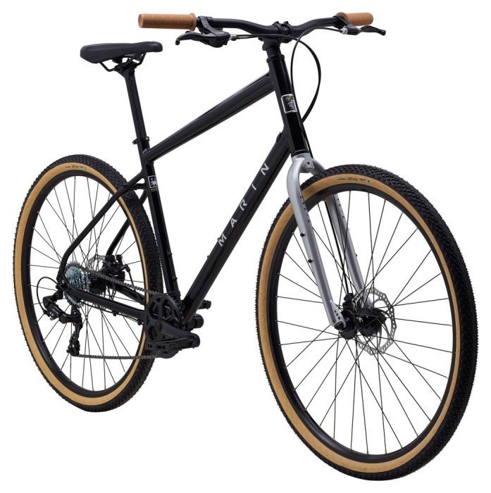 Велосипед 28" Marin KENTFIELD 1 рама - M 2025 Gloss Black/Chrome