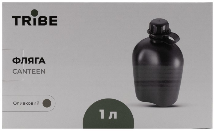 Фляга Tribe Canteen пластикова T-FE-0022-olive