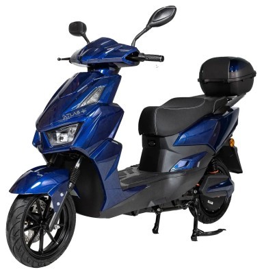 Електроскутер ATLAS Tiger Box Plus 2000W Cyan Blue
