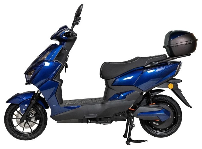 Електроскутер ATLAS Tiger Box Plus 2000W Cyan Blue