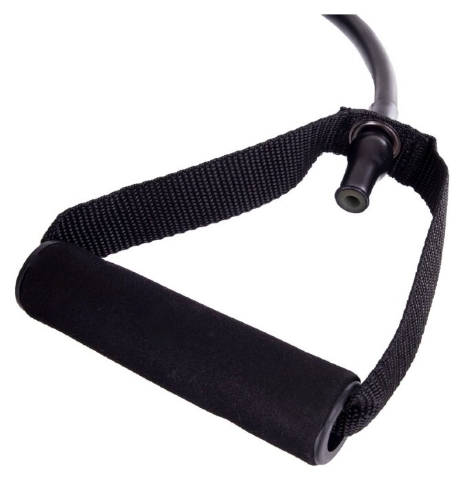 Еспандер трубчастий з ручками SP-Sport FI-2080-BK 20LB чорний (латекс, d-12x6мм, l-120см)