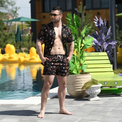 Плавальні шорти чоловічі Pobedov Pool day Totem