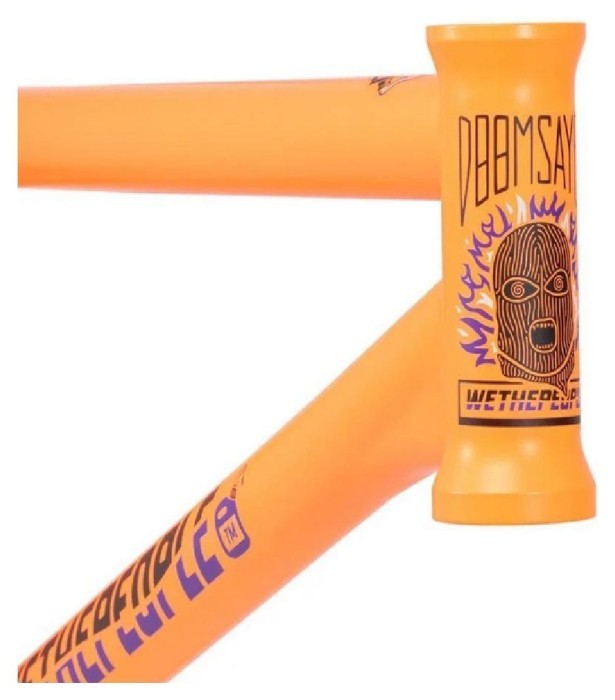 Рама WeThePeople DOOMSAYER 20.75"TT Jordan Godwin Signature матова оранжева
