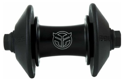 Втулка передня Federal Stance Pro з хабгардами - матова чорна 10mm
