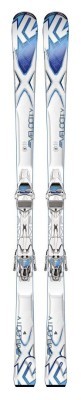 Лижі гірські комплект K2 AMP VELOCITY M3 11+M3 11.0 TC 165см White/blue (1040107.140.1+1041321.140.1)