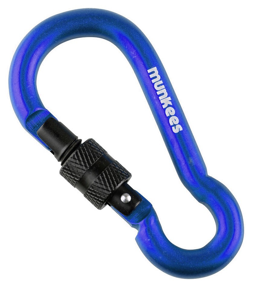 Munkees 3247 карабін Pear with Screw Lock 7 мм x 70 мм