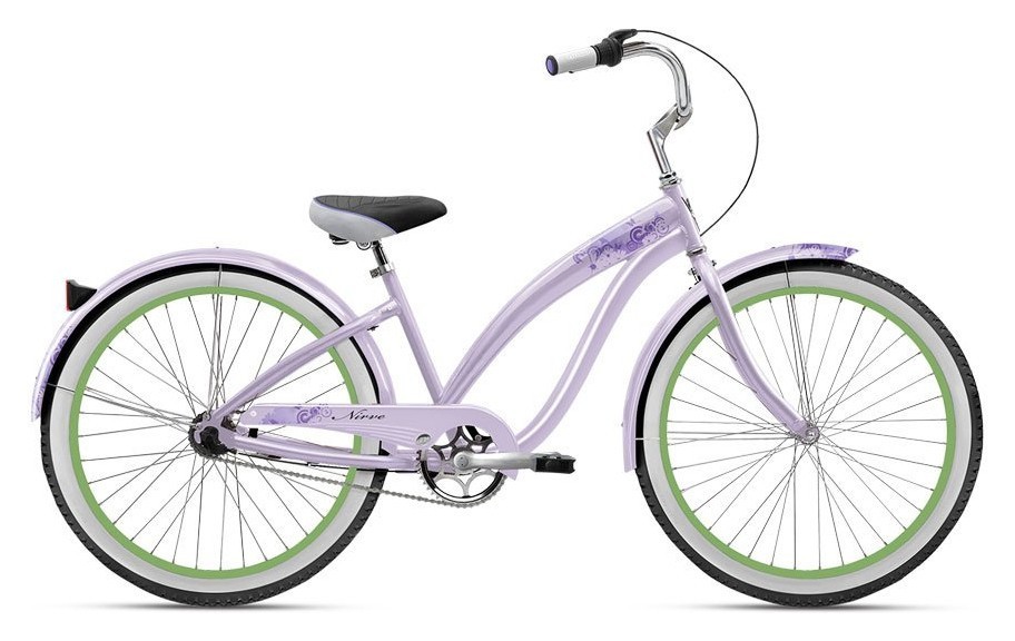 Велосипед круїзер Nirve Butterfly 3-Speed 26″ 16″ Lilac (05-1140-LL)
