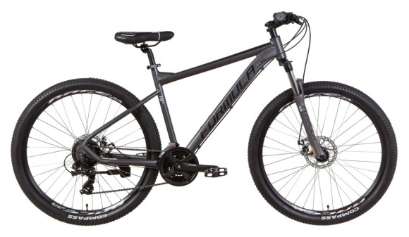 Велосипед 27.5" Formula F-1 DD 2021 (графітовий (м))
