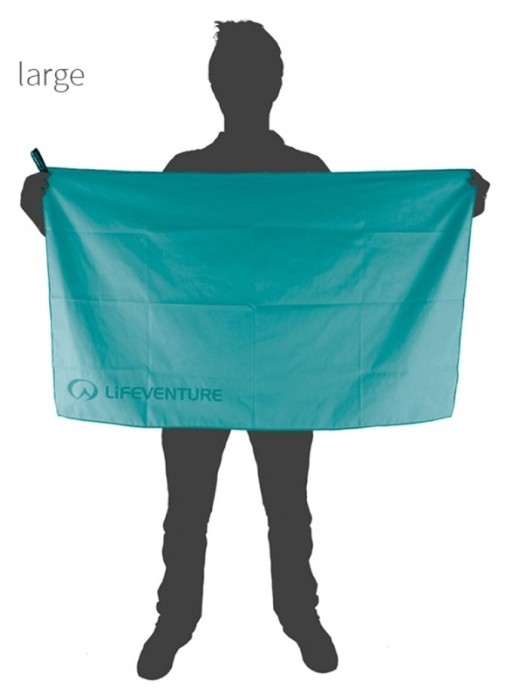Рушник Lifeventure Recycled Soft Fibre Trek teal Giant