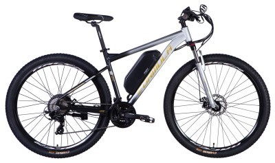 Велосипед з електроприводом 29" AL Formula eF-1 DD CS рама-18,5" 48B 12.5А*г 500Вт сріблясто-чорний 2026