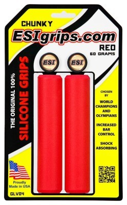 Гріпси ESI Chunky Red (червоні)
