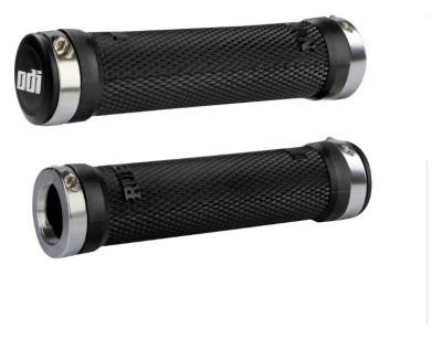 Гріпси ODI Ruffian MTB Lock-On Bonus Pack чорні з сріблястими замками