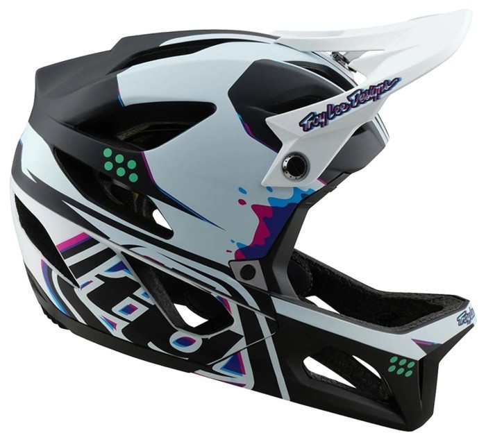 Вело шолом TLD STAGE HELMET; TROOPER [WHITE] XS/S