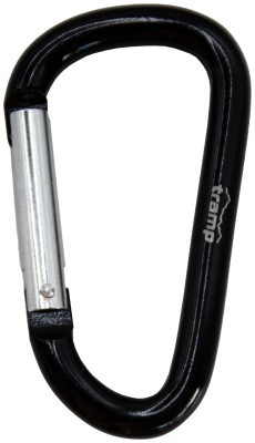 Набір карабінів алюмінієвих сувенірних Трамп 10 шт 7 см без муфти black UTRA-301