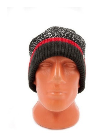 Шапка водонепроникна Dexshell, р-р S/M (56-58 см), з червоною смужкою