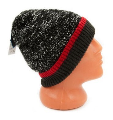 Шапка водонепроникна Dexshell, р-р S/M (56-58 см), з червоною смужкою