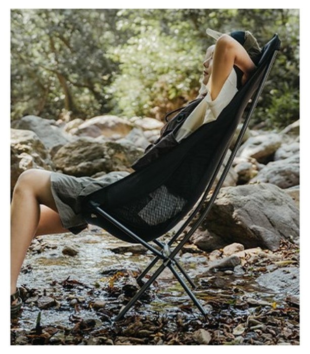 Крісло складане Naturehike Stellaluna L04 CNK2450JJ015, розмір L, алюміній, коричневий